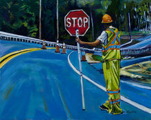 Load image into Gallery viewer, Route Four and Puffins Diptych #9816, #9817