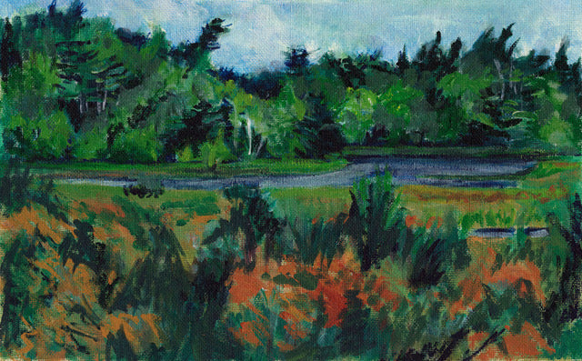 The Marsh in Summer, Nova Scotia