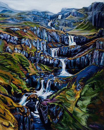 Seven Waterfalls, Iceland #9820